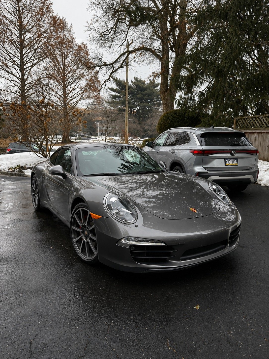 Freshly polished vehicle finished at our West Chester shop