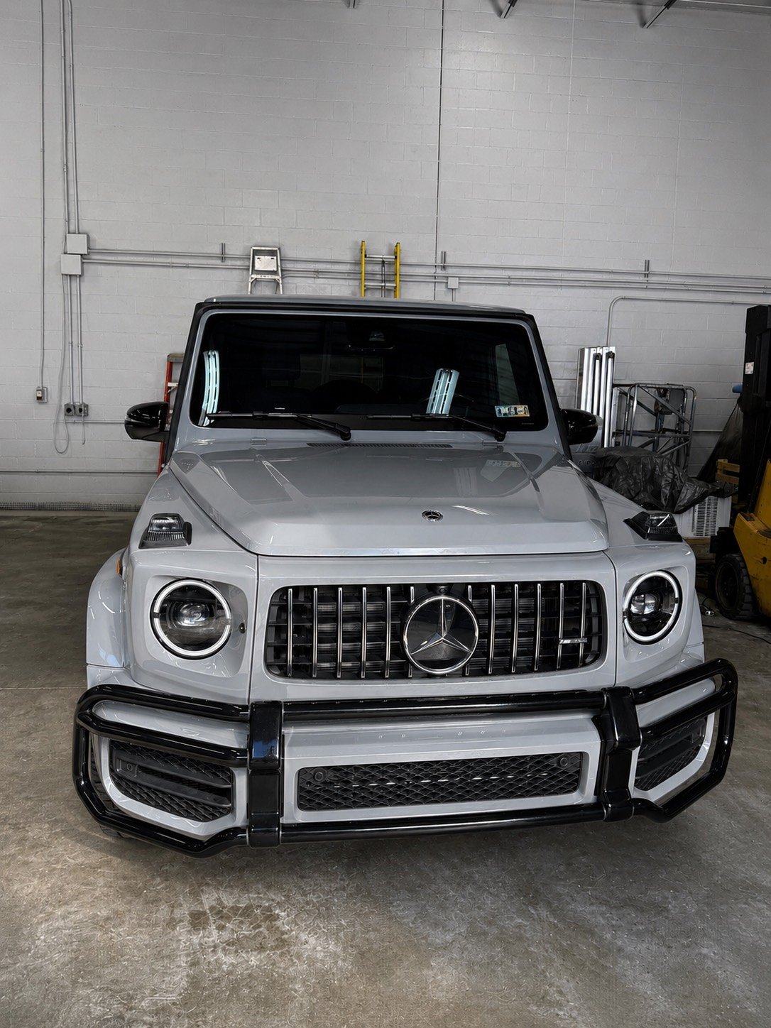 Luxury vehicle protected with a ceramic coating